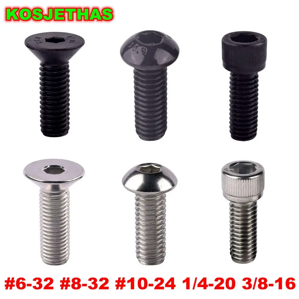 Kit Tornillos 1/4 20x1/2puLG 1 1/2puLG, Acero Inoxidable 304 | Meses sin interés