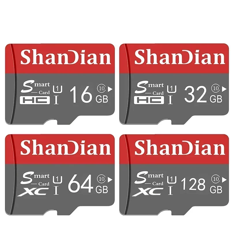 Shandian-alta Velocidade Mini Cartão sd Cartão de Memória para Telefone e Tablet Flash Card 100 Original Classe 10 tf 32gb 64gb 16gb 8gb - Imagem 3