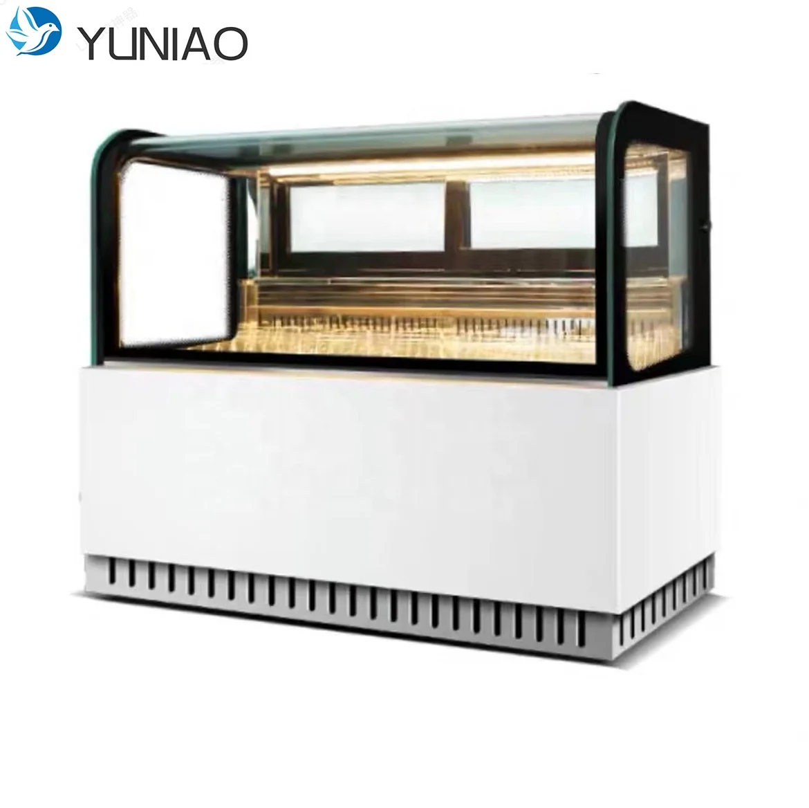 Table type hard pans ice cream deep display freezer refrigerator cabinet showcase with 4/6/8 pans for ice-cream  CFR BY SEA 2