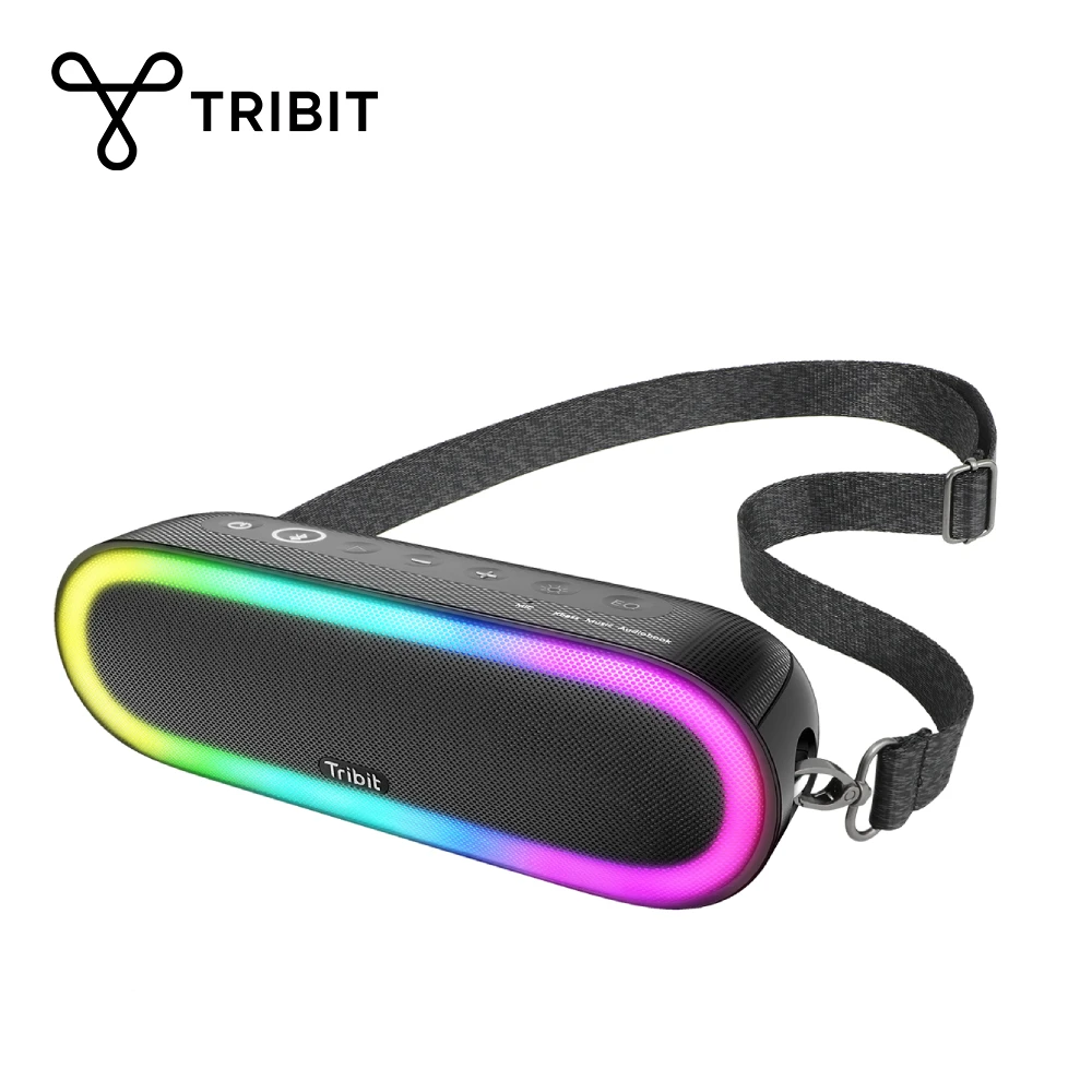 

Tribit XSound Mega Portable Wireless Bluetooth Speaker IPX7 Waterproof Better Bass 20 Hours Playtime With LED For Party, Camping