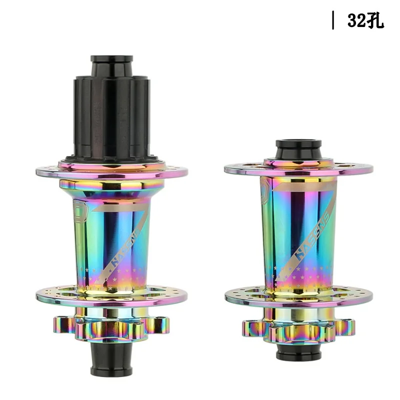 HASSNS PRO7 Mtb 허브 32 24 홀 베어링 산악 자전거 프리 허브 후면 허브 32h 24h 시끄러운 큐브 자전거 부싱 12 11 10 9 8 7 속도