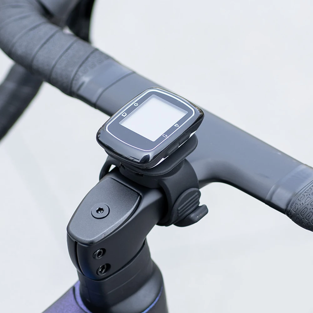 Anti Slip Basis Silikon Fahrrad Computer Halterung Code Meter Halter Rennrad MTB Verlängerung Halterung Für Garmin Bryton WAHOO XOSS – Detail 3