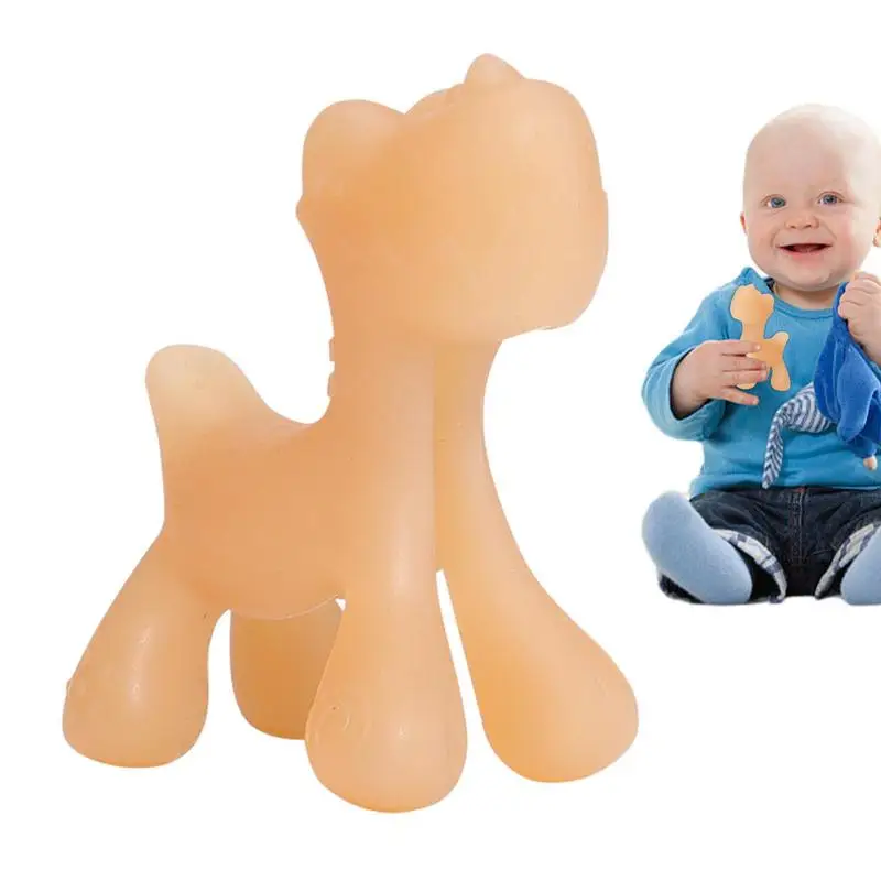 

Жевательные игрушки для детей, прорезыватель динозавра для детей, силиконовый Прорезыватель для зубов в морозильной камере, прорезыватель для детей, игрушечные Прорезыватели для новорожденных