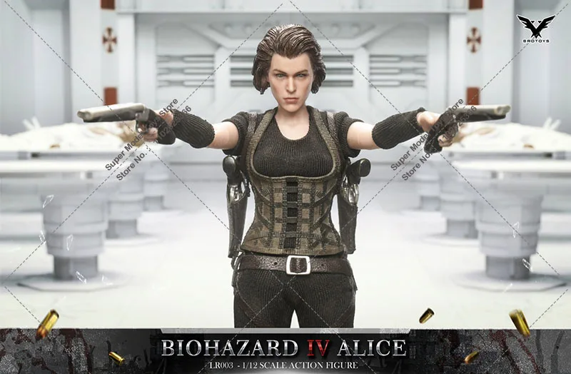 In Stock BROTOYS LR003 LR004 1/12 Female Soldier Alice 6
