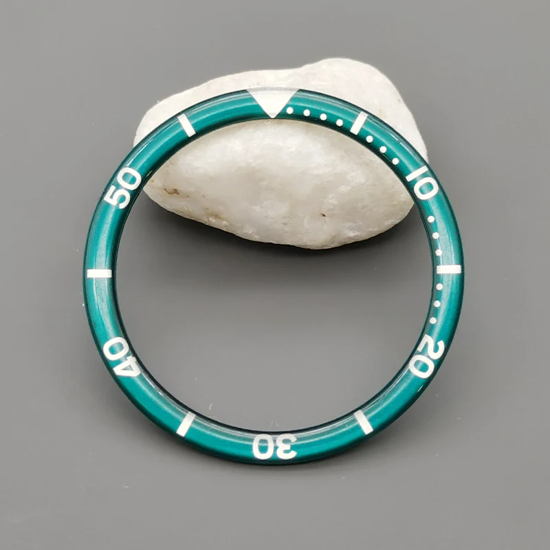 Flat Resin Aluminium Watch Bezel Insert