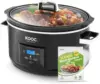 LAUNCH] KOOC 8.5-Quart Programmable Slow Cooker, Larger than 8 Quart, More Practical than 10 Quart, with Digital Countdown 1