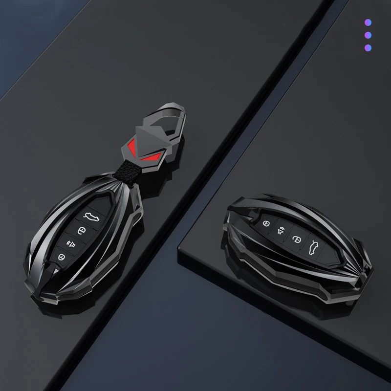 Alloy Car Smart Remote Key Case Cover Protector Shell For Chery Jetour X70  X70plus X70m X90plus X95pro Keychain Accessories - AliExpress