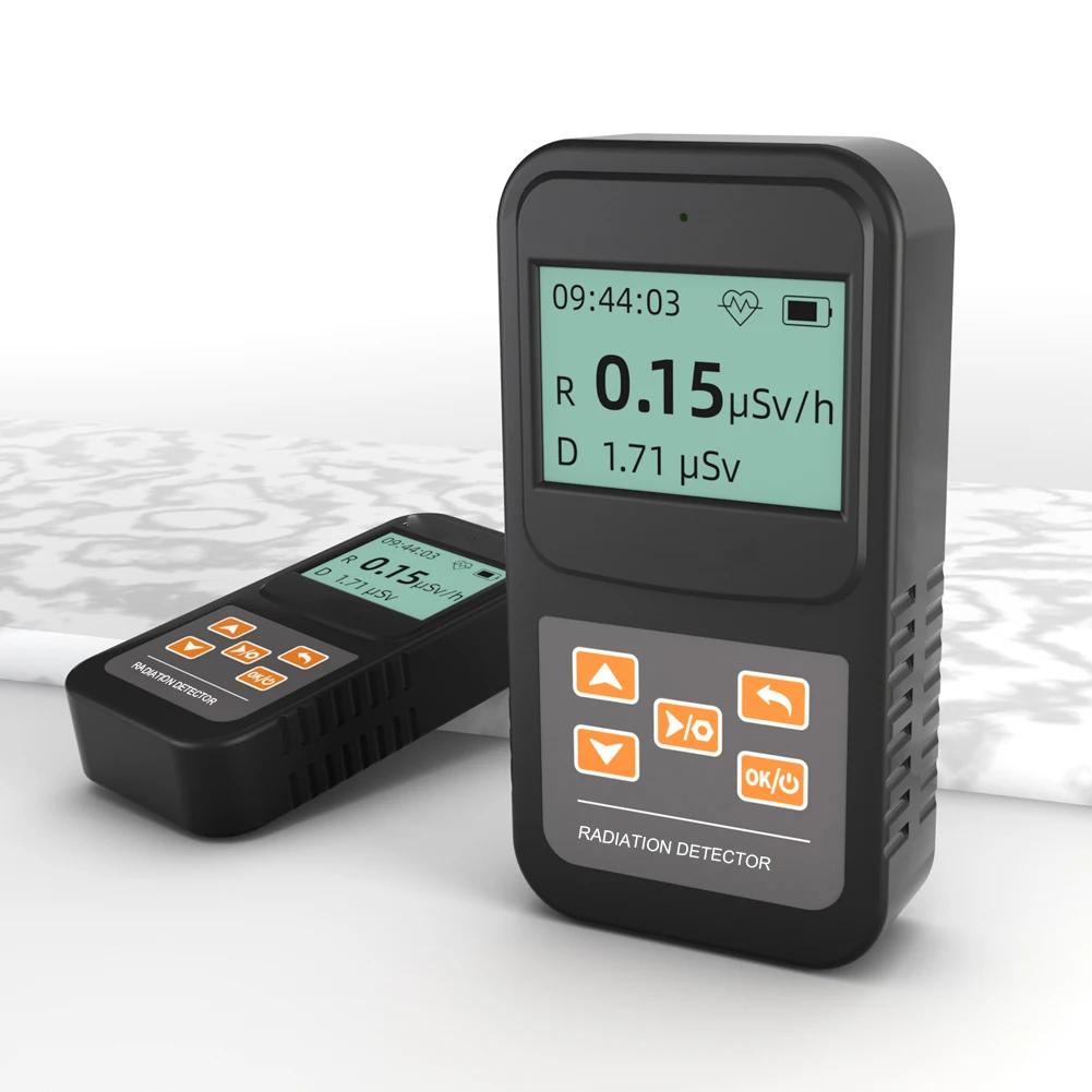 Geiger Counter Nuclear Radiation Detector Radioactive Ray X-Ray &gamma;-Ray Radiation Tester Dosimeter USB Handheld Portable radiation detector geiger counter