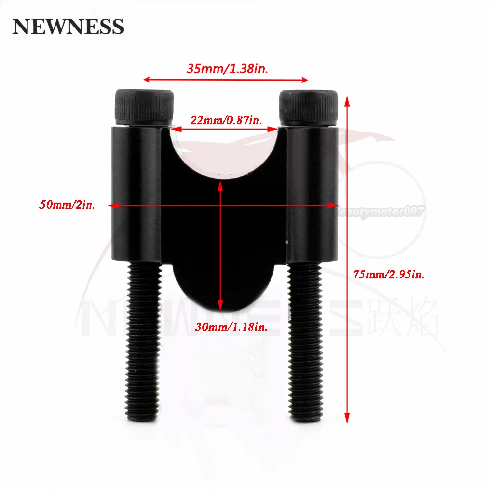  ڵ    Ʈ ڵ Ŭ, 22mm 7/8 ȥ BMW R1200gs ߸ MT07 MT09