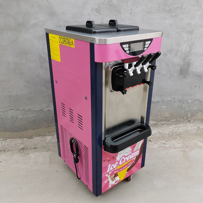 

Commercial Fried Ice Cream Machine 35cm Single Round Pan Frying Fruit Yogurt Ice Cream Roll Machine