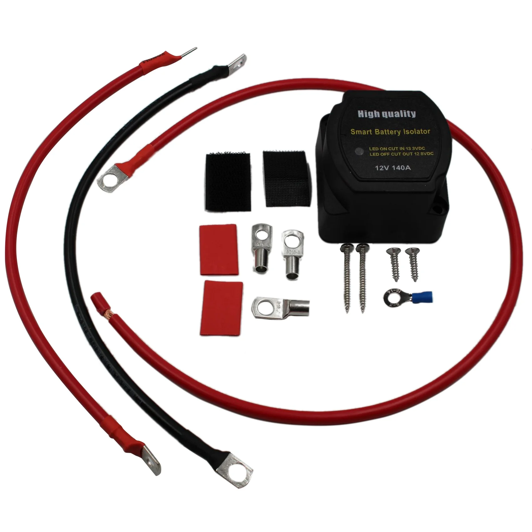 12V 140Amp Dual Battery Isolator Battery Voltage Sensitive Relay (VSR