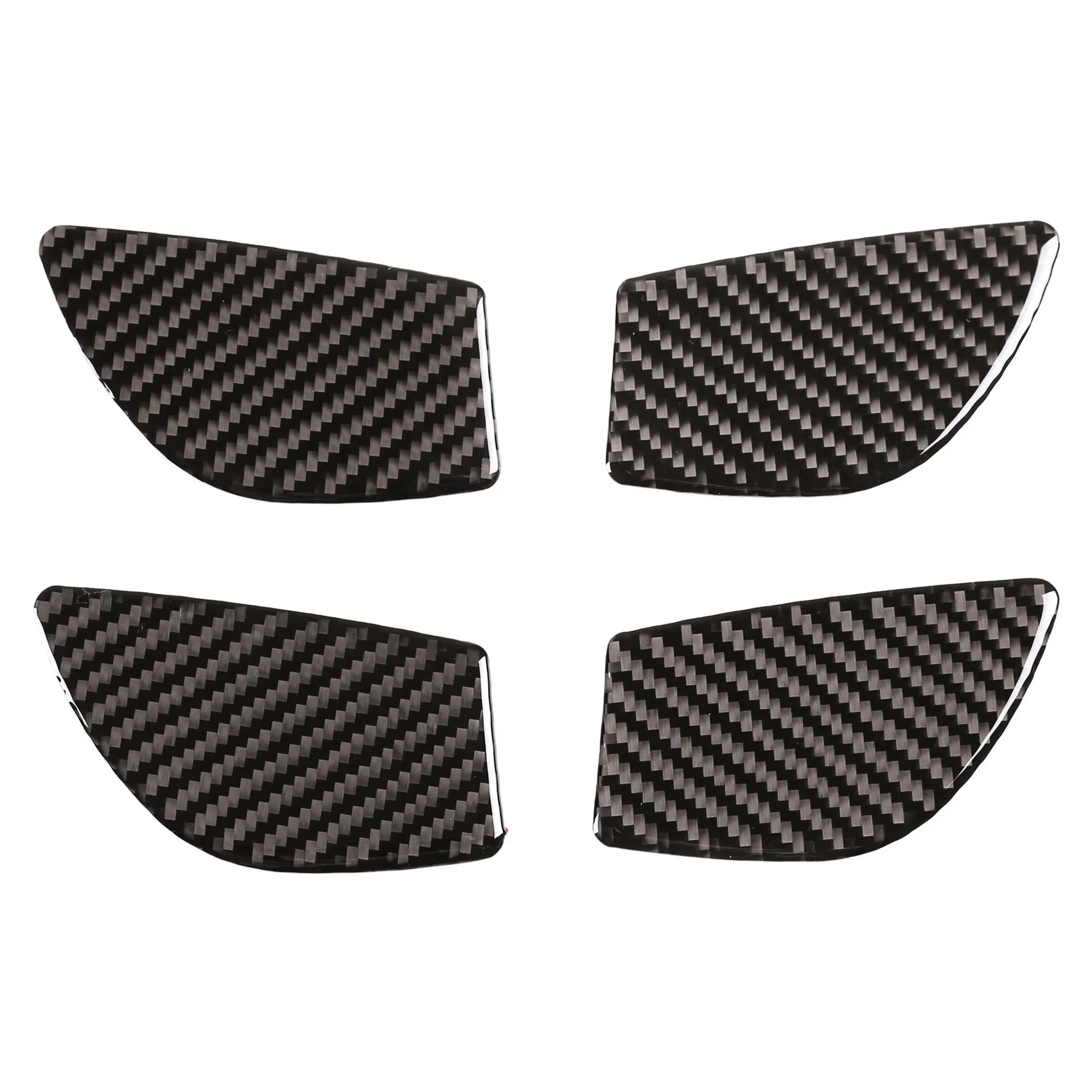 

4Pcs Carbon Fiber ABS Interior Door Handle Bowl Cover Trim for Nissan X-Trail 2014-2018 Decoration