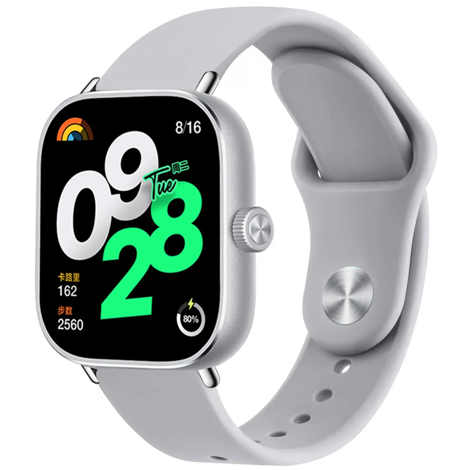 Silicone Sport Loop Replacement Band - Red