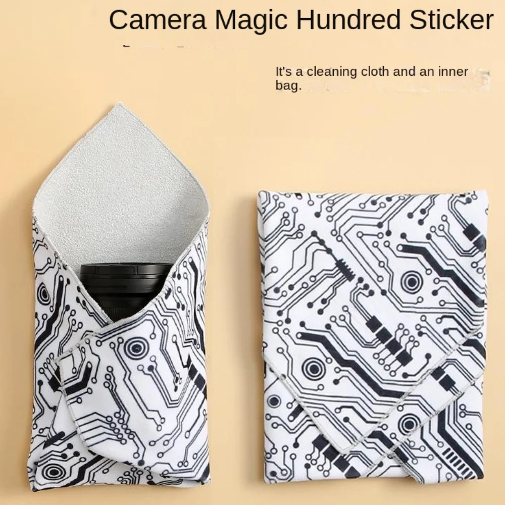 Reusable Camera Wrap Cloth Digital Computer Photographic Equipment Accessories Camera Protective Cover Wrap Around Pouch 3size 6