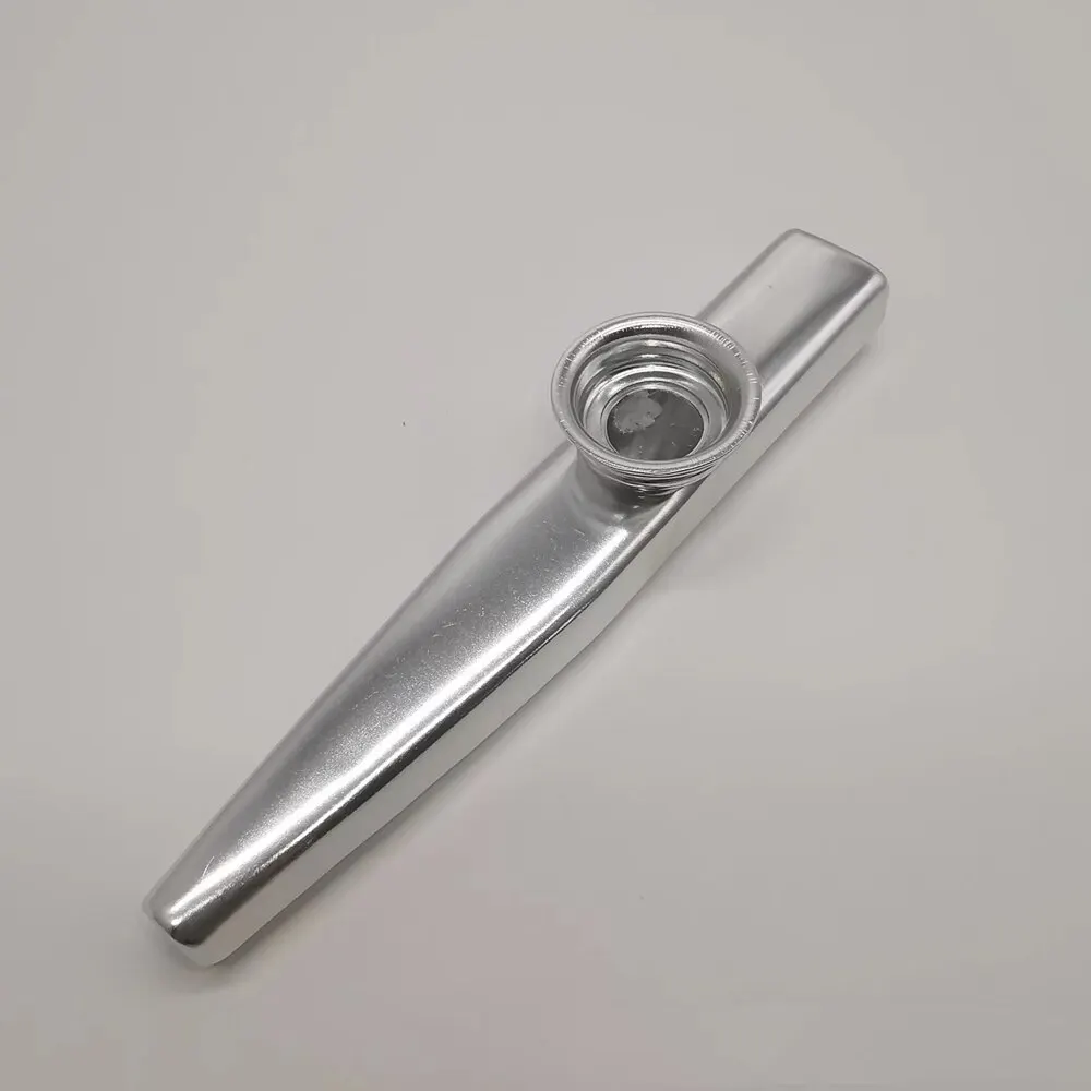 2Pcs Metal Kazoos Musical Instruments Flutes Diaphragm Mouth Kazoos Musical Instruments for Guitar musical instrument music toys