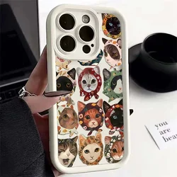 Pink Leopard Pattern Cat Case - Colorful Animal Print Phone Cover for Reno8T 5G (S18231)
