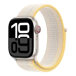 Premium Nylon Loop Strap for Apple Watch - Versatile and Durable Replacement Bracelet (98 Colorful Starligh)
