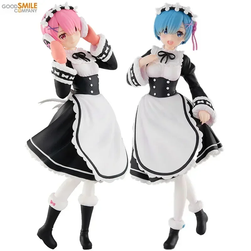 

GSC Original PUP Re:Life In A Different World From Zero Anime Figure Rem Ram Action Figure Toys For Boys Girls Kids Children