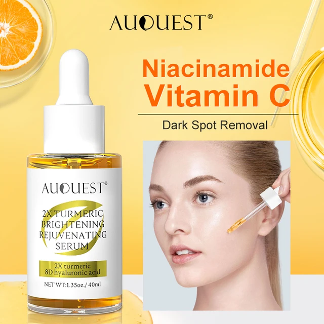 Niacinamide Face Serum Vitamin C Whitening Dark Spot Remover Serum Hyaluronic Acid Moisturizing Essence Facial Skin Care 40ml 1