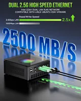 GMKtec NucBox K11 Gaming Mini Pc Ryzen 9 8945HS Windows 11 PRO DDR5 5600Mhz NVME PCIE4.0 Radeon 780M TDP 70W Oculink Port WiFi 6 2