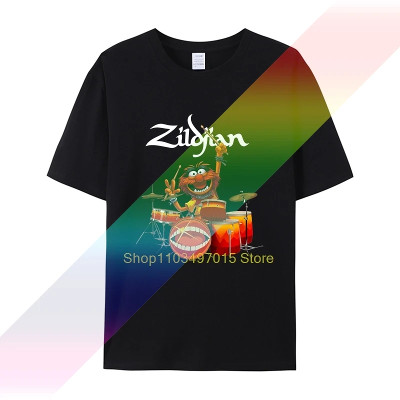 Avedis Zildjian Muppet Drum T Shirt 2019 T-Shirt Manica Corta Da Uomo