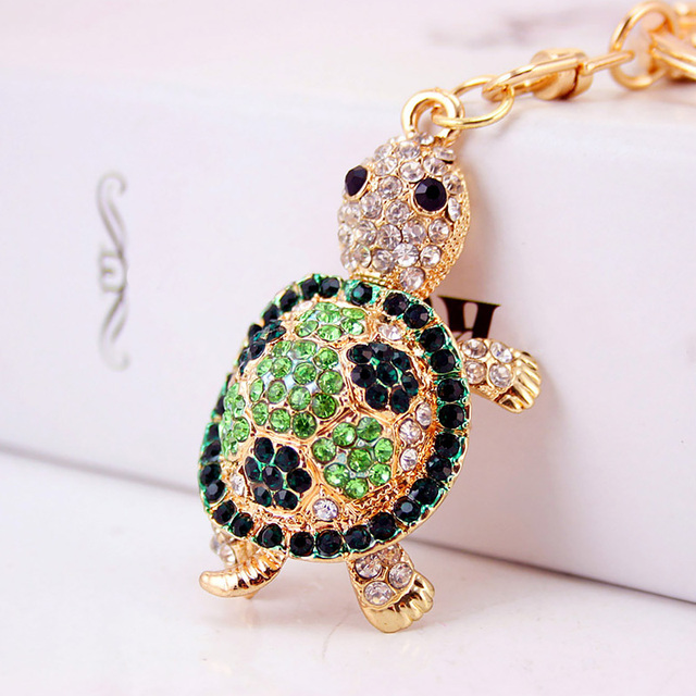 Fashion Jewelry Keychains Charming Owl Rhinestone Holder Couple Bag Gift Pendant  For Car Keyrings Cute Key Chains Wholesale