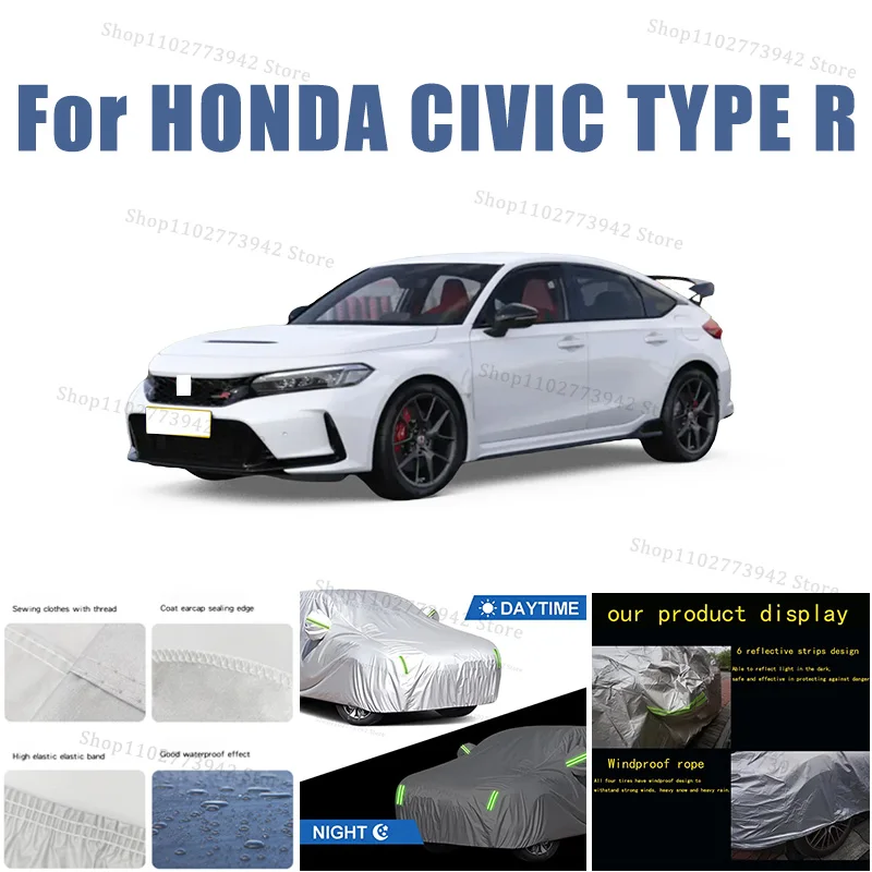 Car Cover Sunscreen Heat Insulation Dust Resistant Scratch Protection