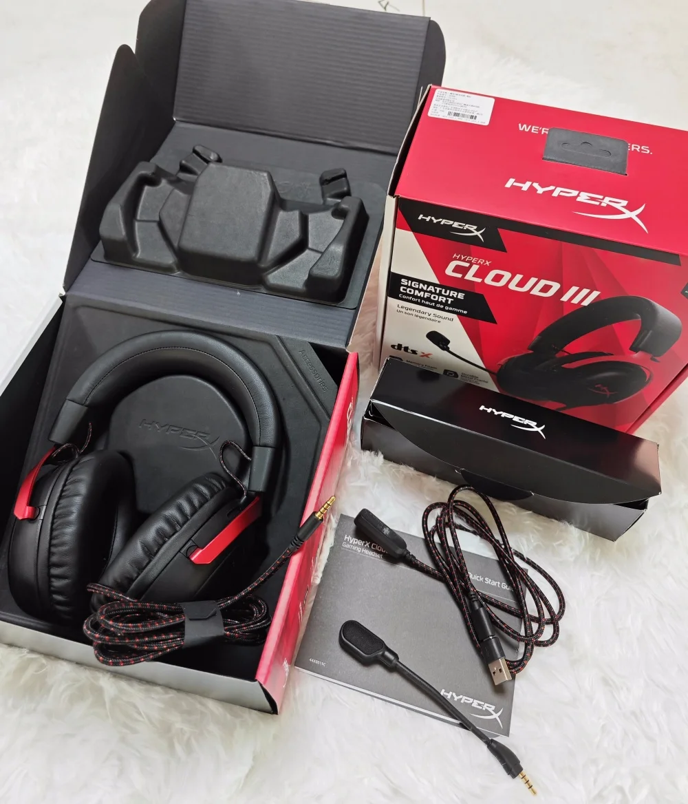 HyperX Cloud III 3 Gaming Headset DTS Spatial Audio Signature
