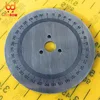 80x10x2mm Stainless steel decorative plate 360 degree Stainless steel dial scale disc tool 3