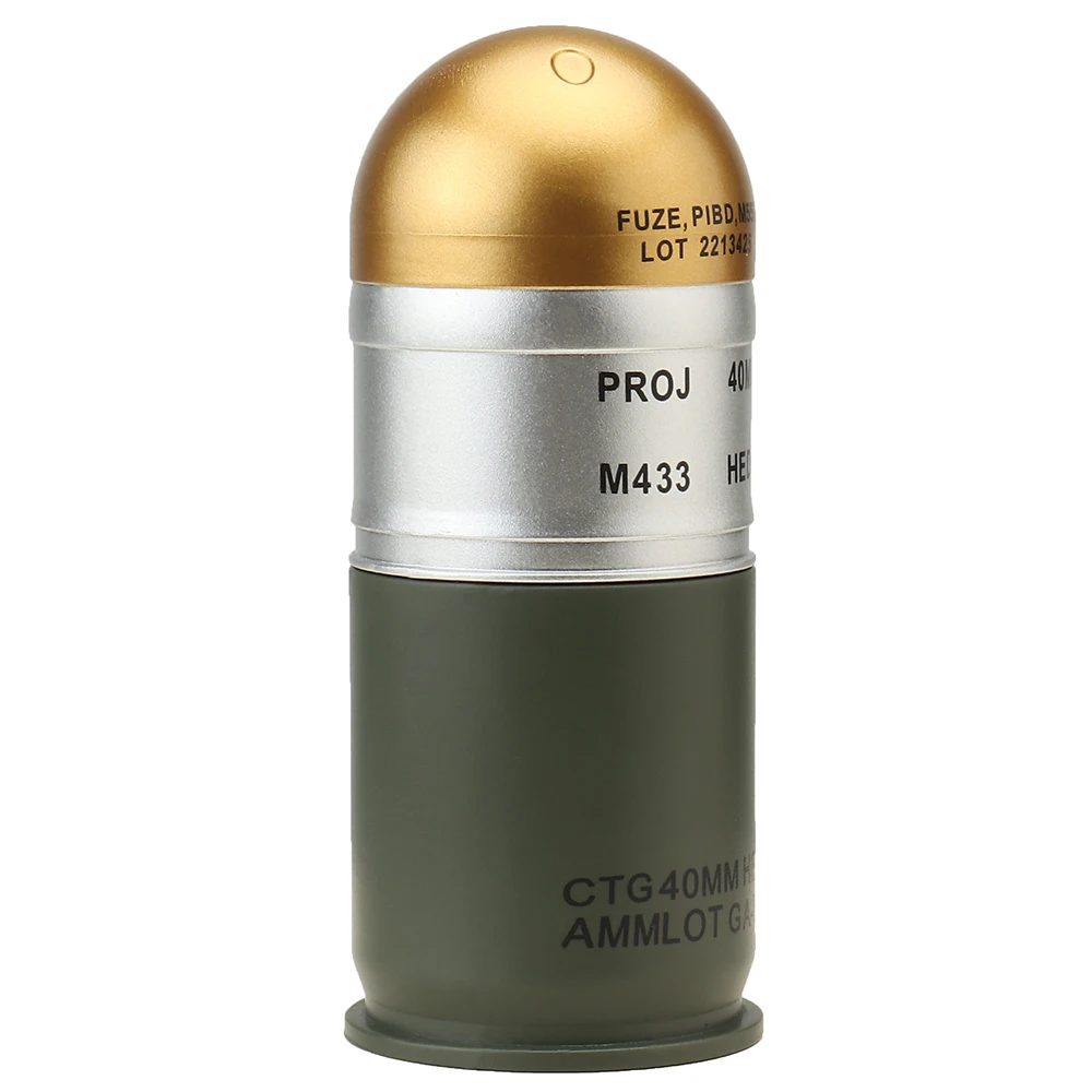 Cartouche Modèle Factice M433 HEDP 40mm, Avec Mini Compartiment De Rangement