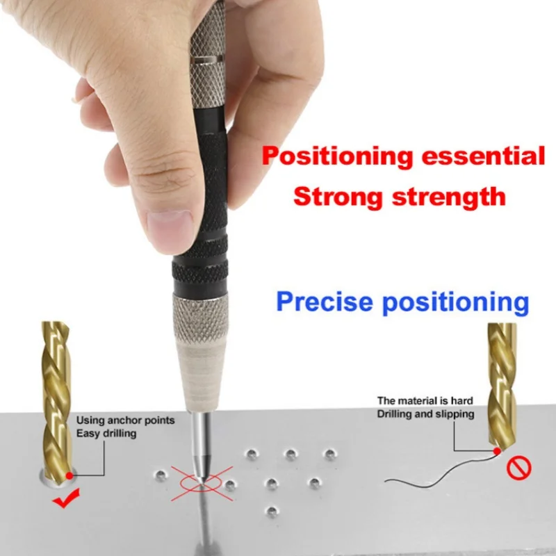 Automatic Center Punch Hole Punch Tool