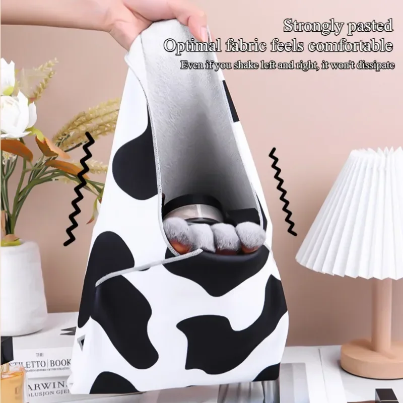Portable Makeup Bag Magic Cloth Storage Bag Camera Lens Wrapping Cloth Patch Cloth Self-adhesive Organizing Storage Bag 3