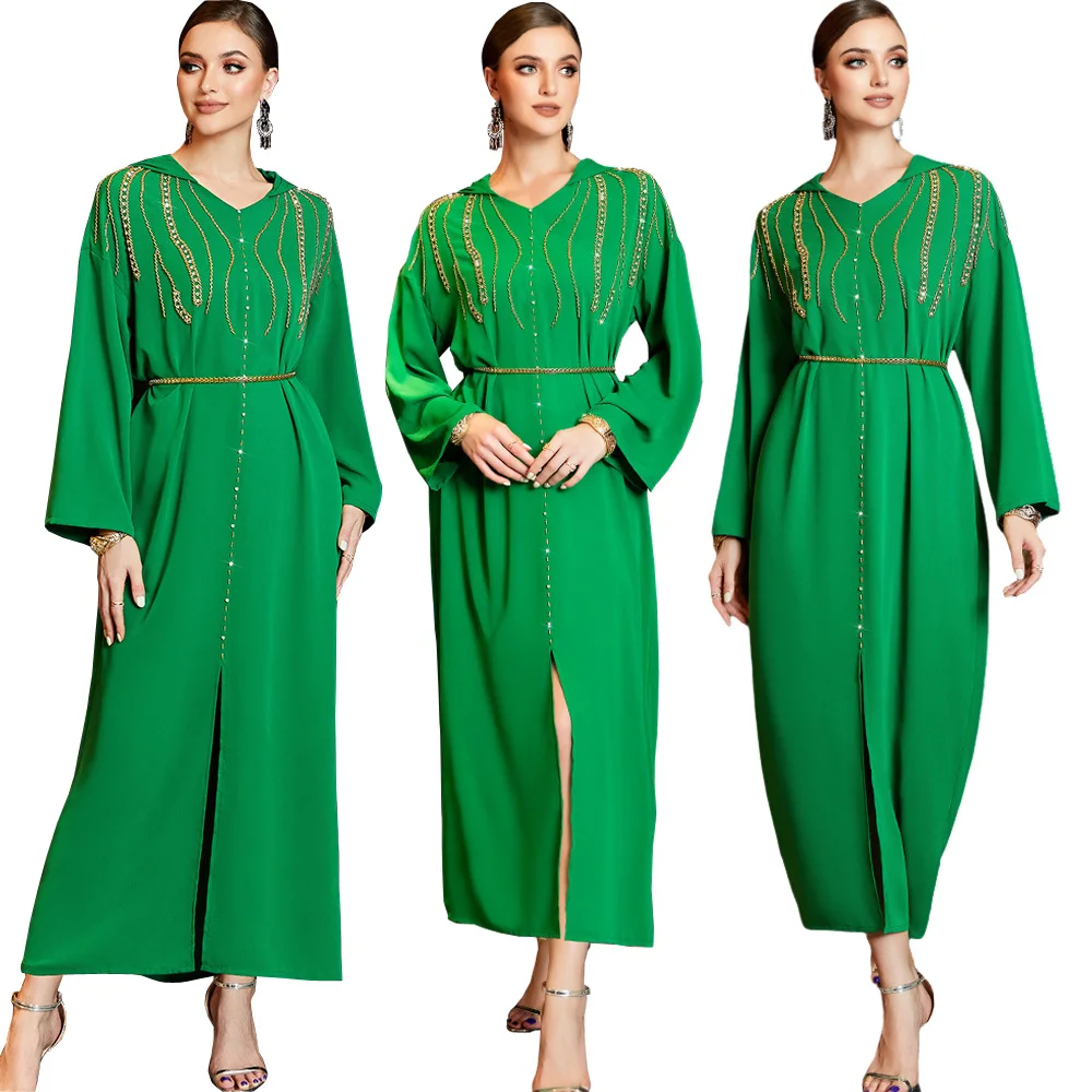 

Ramadan Eid Abaya Dubai Turkey Muslim Hijab Long Dress Islamic Clothing African Dresses For Women Robe Musulmane Djellaba Femme
