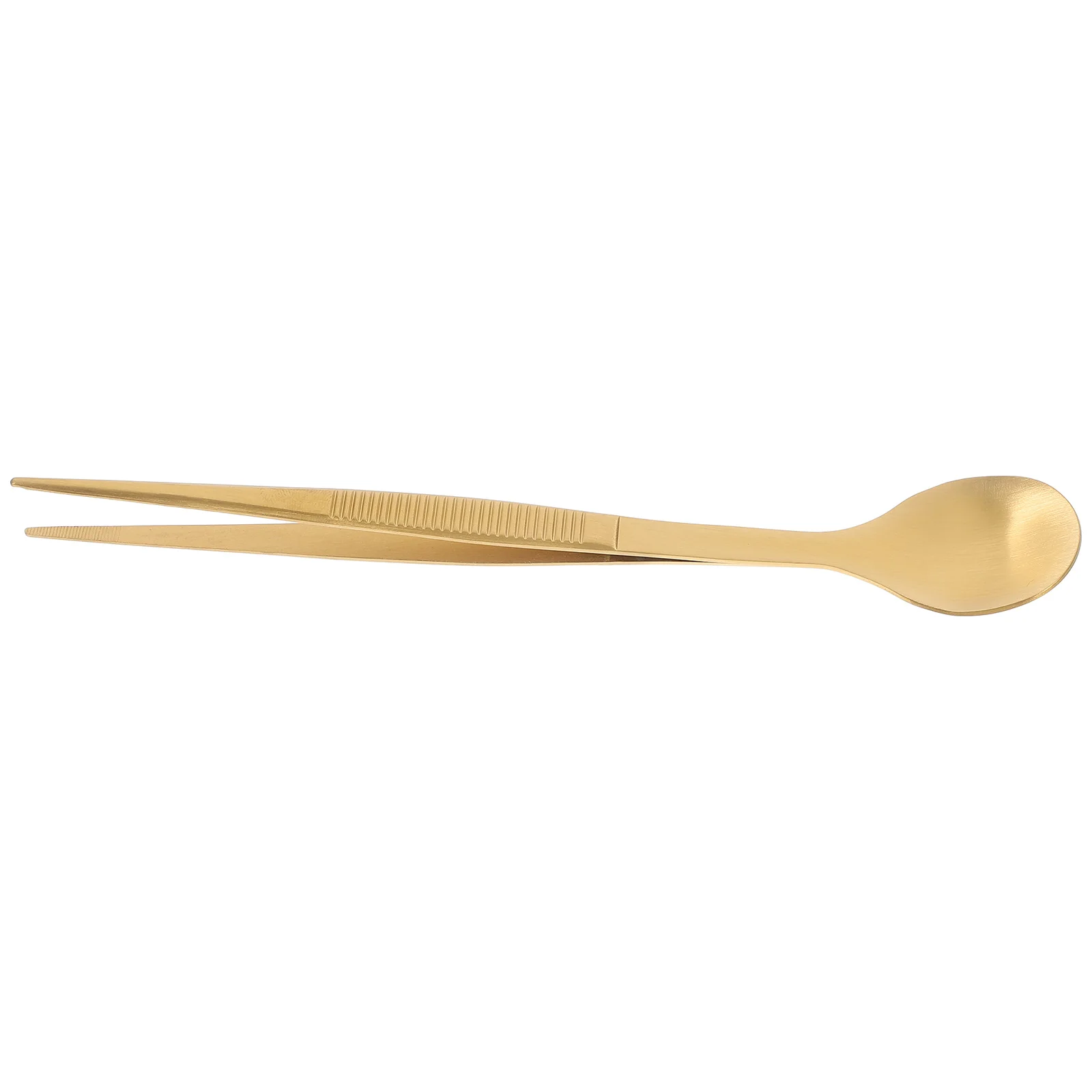 Stainless Steel Ladle Stainless Steel Flavor Test Spoon Spoons Grilling Tongs Buffet Cold Dishes Sauce Chef Tasting Culinary Tweezer Tea