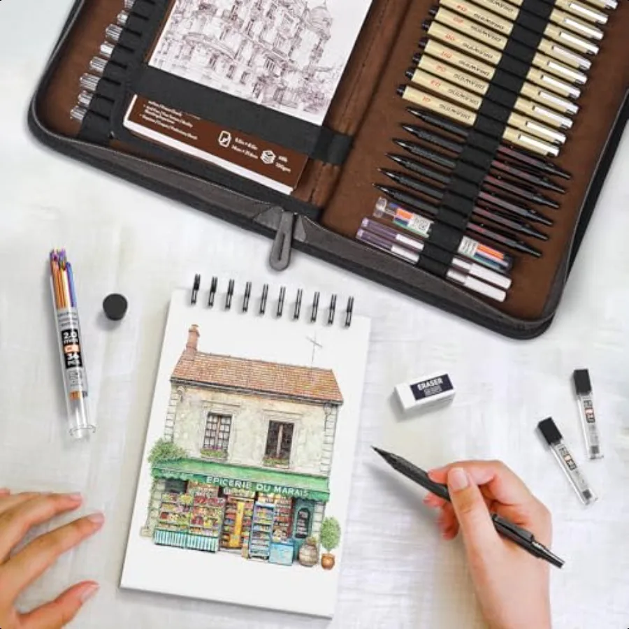 58PCS Mechanical Pencil Set 5