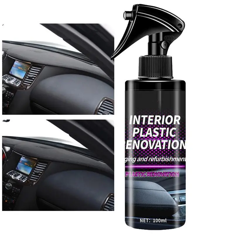 

Car Dashboard Restorer 100ml Automotive Interior Restoration Car Retreading Agent Car Reconditioning Agent Car Refurbish Agent