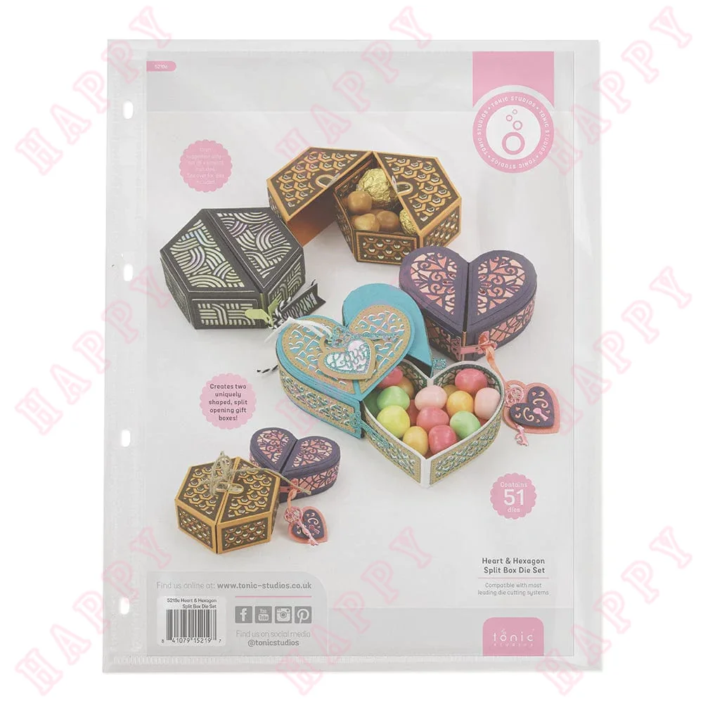 

Metal Cutting Dies Beautiful Candy Box DIY Scrapbook Envelope Greeting Card Decorative Embossing Handcraft Paper Craft Template