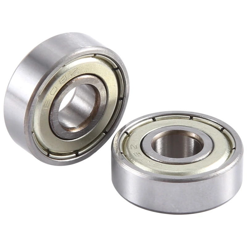 

50PCS 608-ZZ Steel Bearing Motor Bearings Metal Doubl Shielded Miniature Deep Groove Skateboard Ball Bearing(8 X 22 X 7Mm)