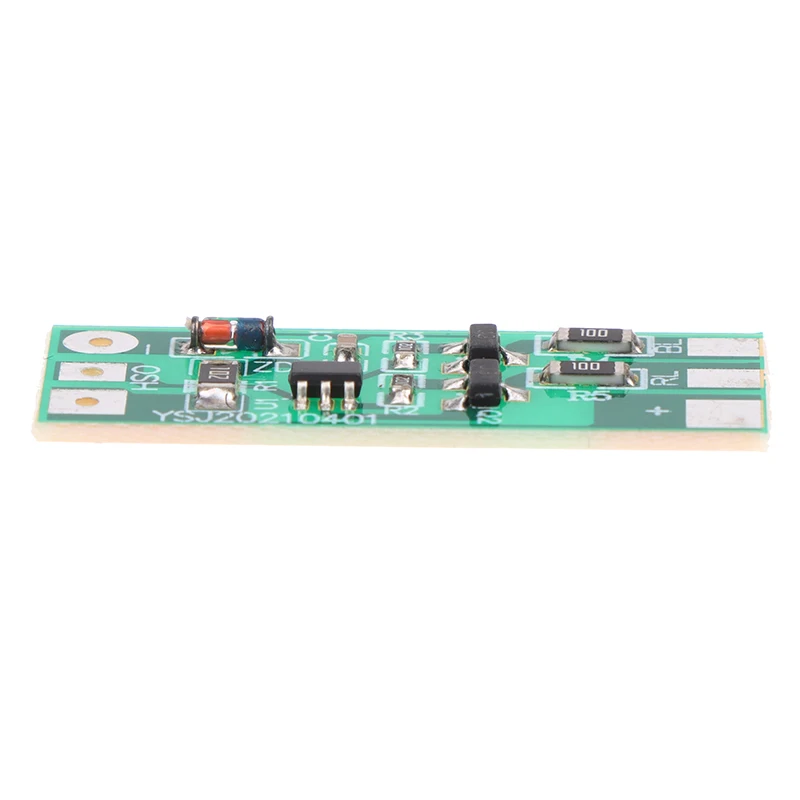 1PCS 3-12V LED 깜박이는 빛 모듈 자동차 모델 전기 자동차 안전 조명을위한 빨간색과 파란색 2 색 쌍