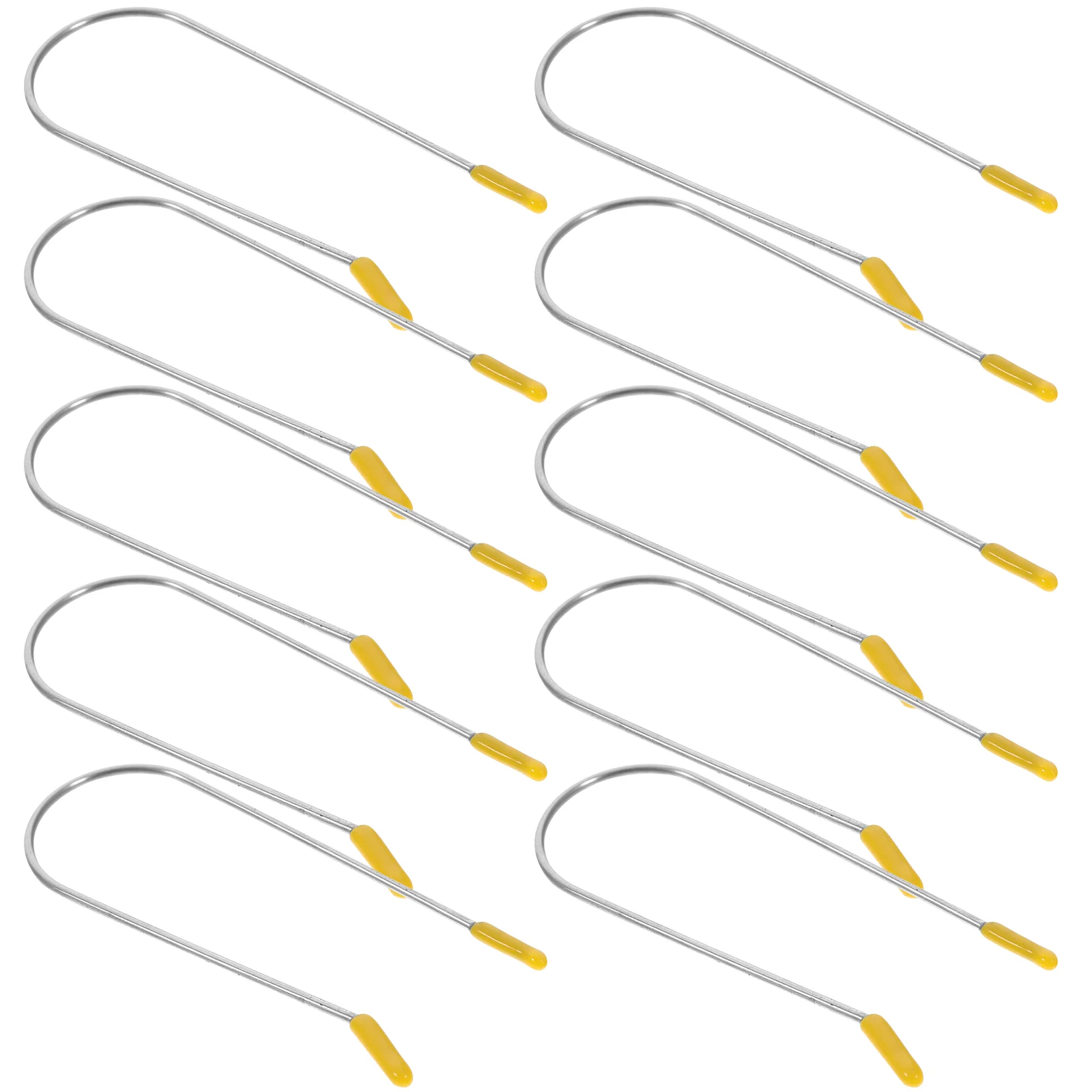 

16 Pcs U-clip Hot Roller Securing Scroll Wheel Curler Pin 304 Stainless Steel Replacement