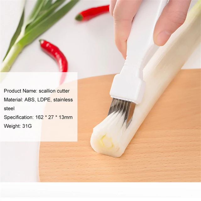 Chopped Green Onion Slicer Tool Sharp Shred Silk The Knife Stainless S –  LYHOE