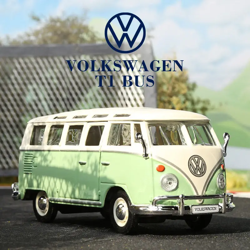 

Maisto 1:25 Volkswagen VW VAN SAMBA T1 BUS Alloy Car Model Diecasts & Toy Vehicles Collect Car Toy Boy Birthday gift