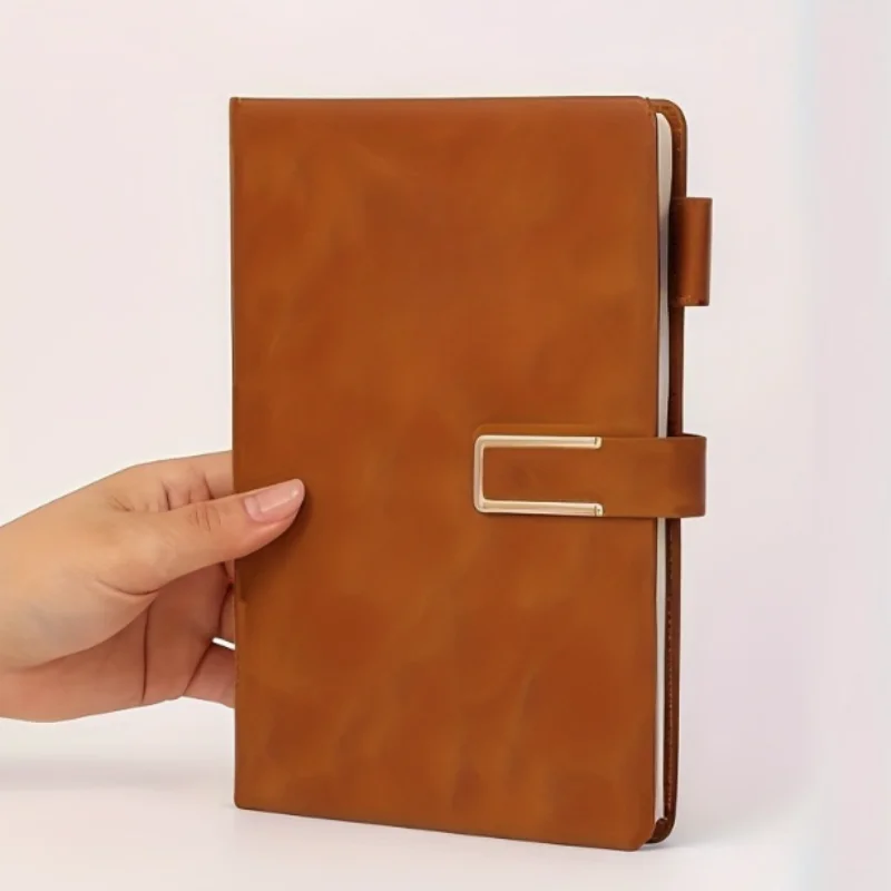 Premium Luxury Leather Notebook Set with Gift Box and Pen