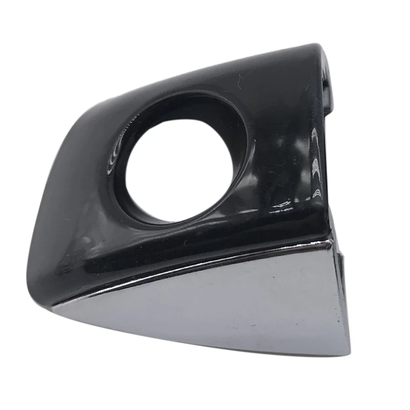 

Black Silver Front Left Door Handle Key Hole Cover Cap Trim For - A6/S6 Quattro A7 Sportback A8/S8 Quattro 4H1837879