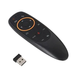 Enhanced 17 - Key Wireless Air Mouse with Voice Control & Gyroscope (G10S)