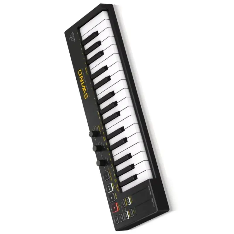 베링거 SWING 32키 USB MIDI 컨트롤러 키보드 (64스텝 폴리포닉 시퀀싱, 코드 및 아르페지에이터 모드 포함)