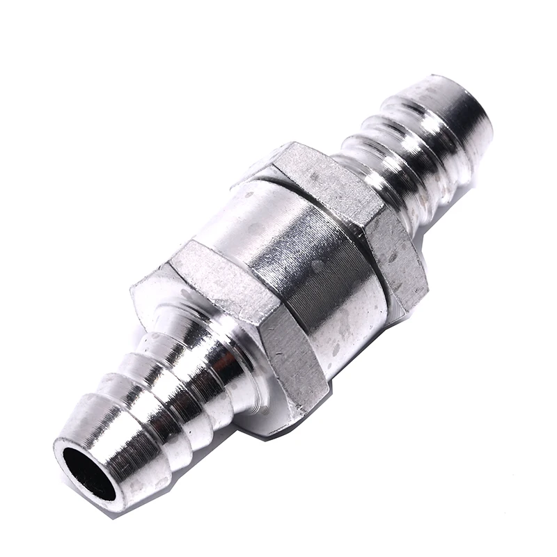 Check Valve One-way Valve 6/8/10/12mm 4-size Aluminum Alloy Fuel One-way Check Valve Installation Carburetor Automobile Motorcycle
