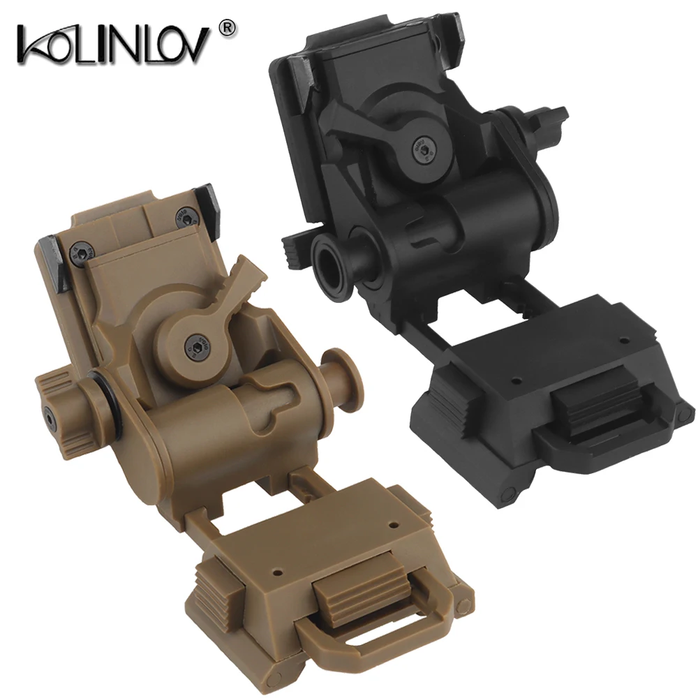 FMA Airsoft Paintball L4G24 NVG DE Tan/Black 100% Plastic