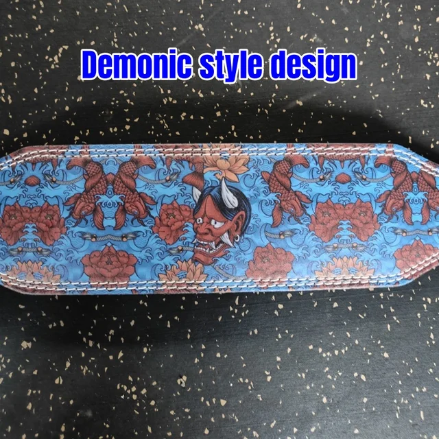 Demon Weight Lifting Belt for Men & Women Gym Weightlifting Belt with Waist Padding Fitness Belt for Powerlifting Deadlift Squat 6