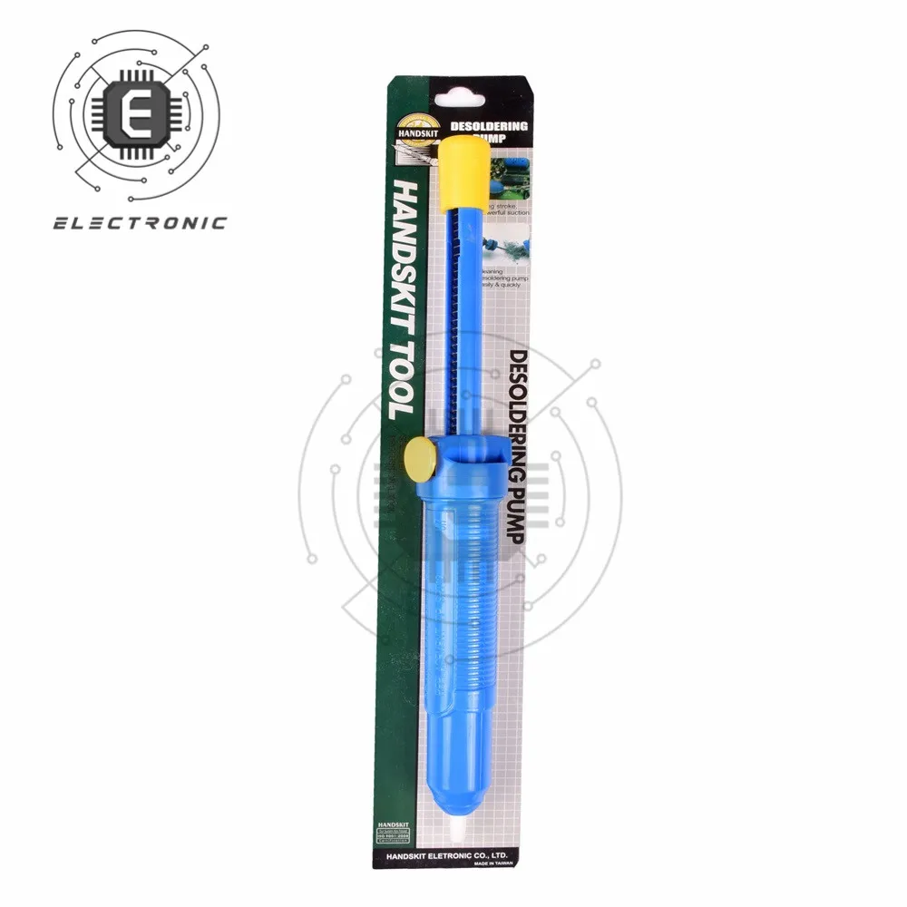 Pompa Dissaldante A Ventosa - Per Rimuovere Saldatura, Con Manico Antiscivolo, Nero - Foto 6